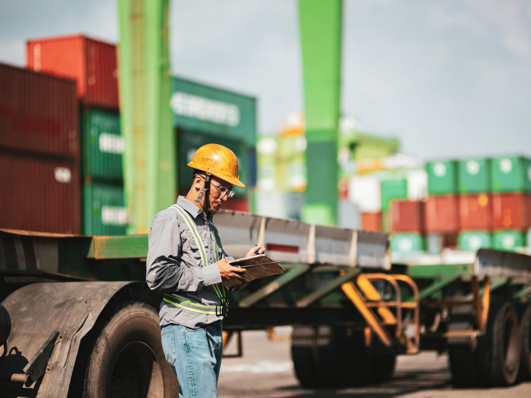Container and Port Terminal Logistics